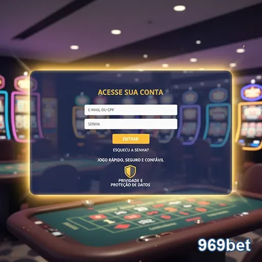 Interface do aplicativo cassino 969bet para jogos móveis