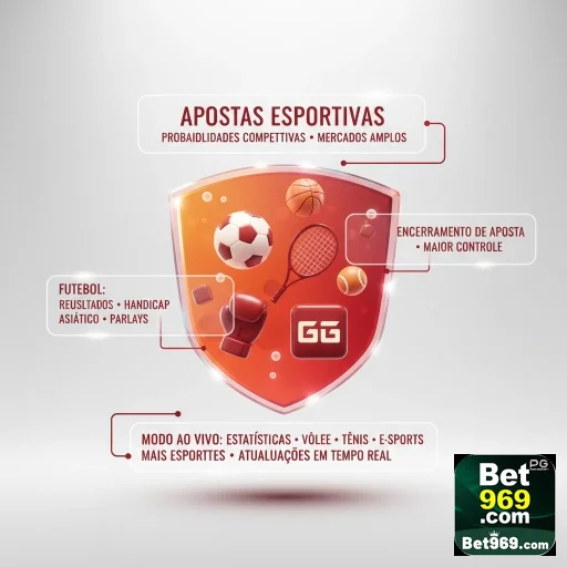 Aplicativo móvel da 969bet destacando apostas esportivas.