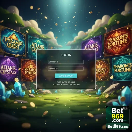Login seguro na plataforma 969bet para transações rápidas.