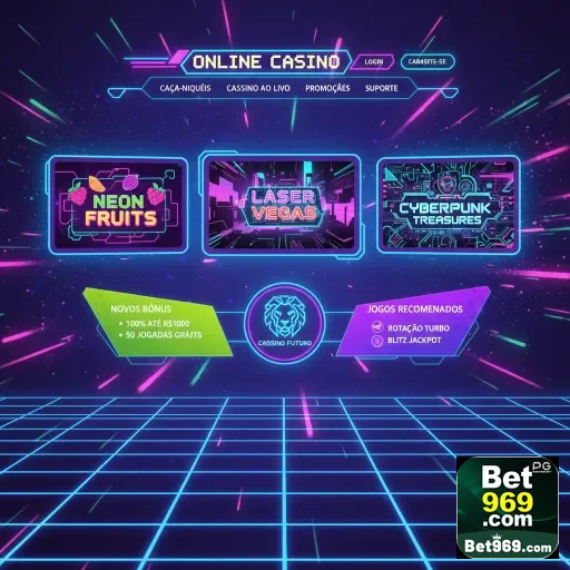 Interface do cassino online da 969bet com jogos e bônus.