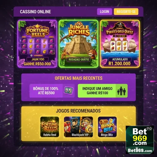 Tela do aplicativo 969bet com jogos de slots em destaque.