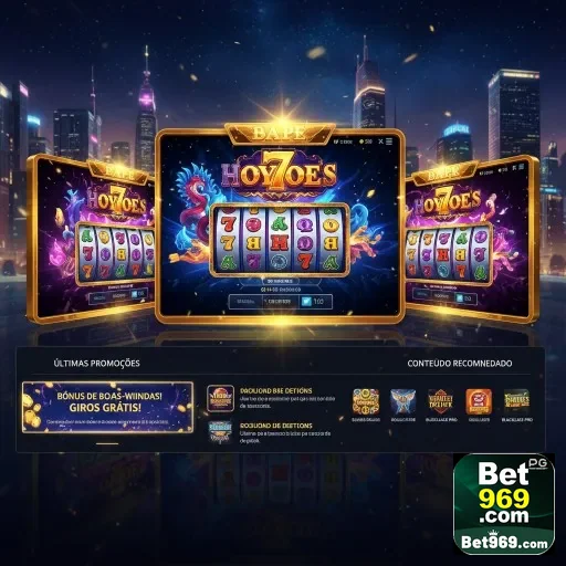 Bônus VIP da 969bet com jogos destacados e promoções.